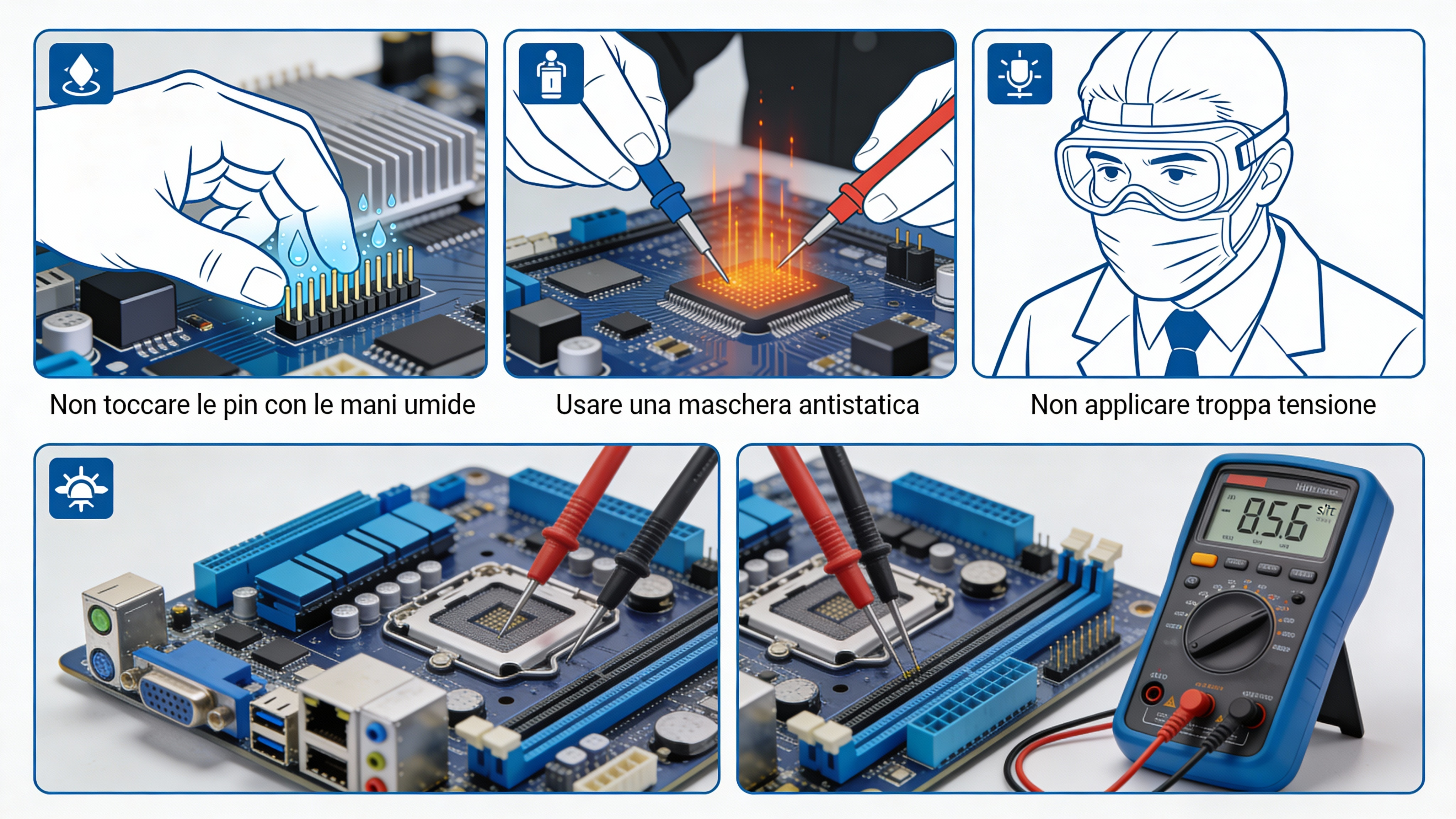 Riparare una Scheda Madre: Errori da Evitare